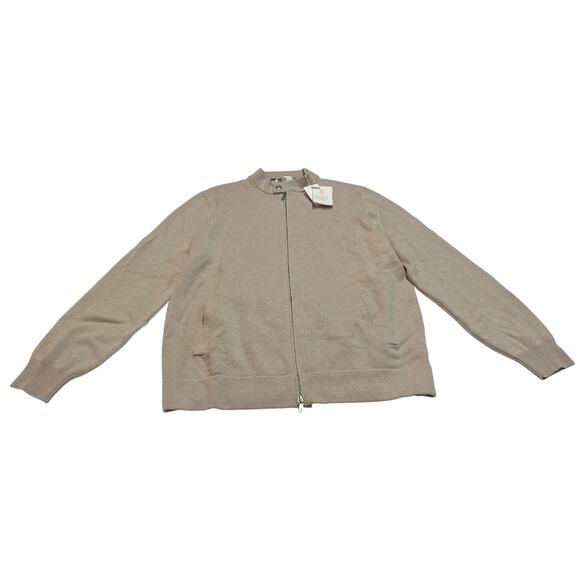 9-21 BRUNELLO CUCINELLI Men's Sweater Cashmere Cream XL - Picture 1 of 6